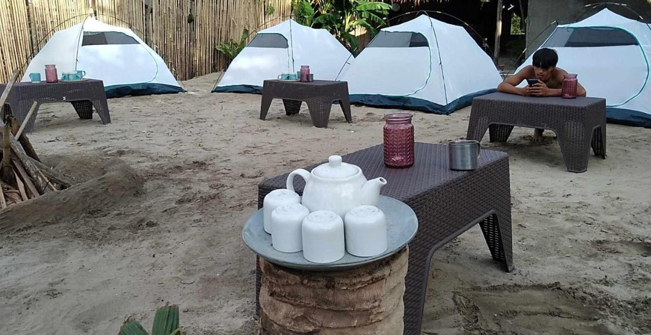 Bucana Kamp Payapa Beachfront El Nido Luaran gambar
