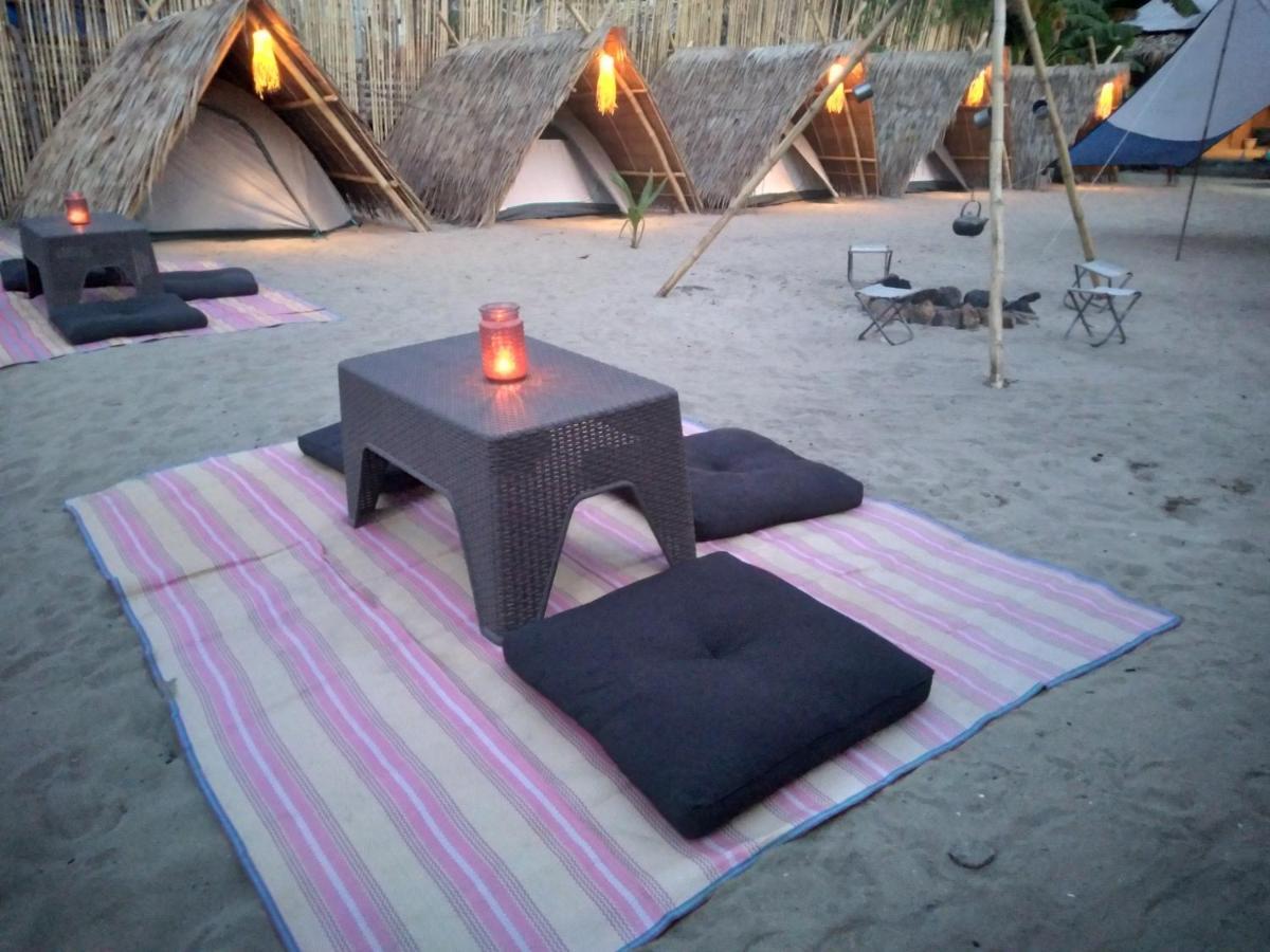 Bucana Kamp Payapa Beachfront El Nido Luaran gambar