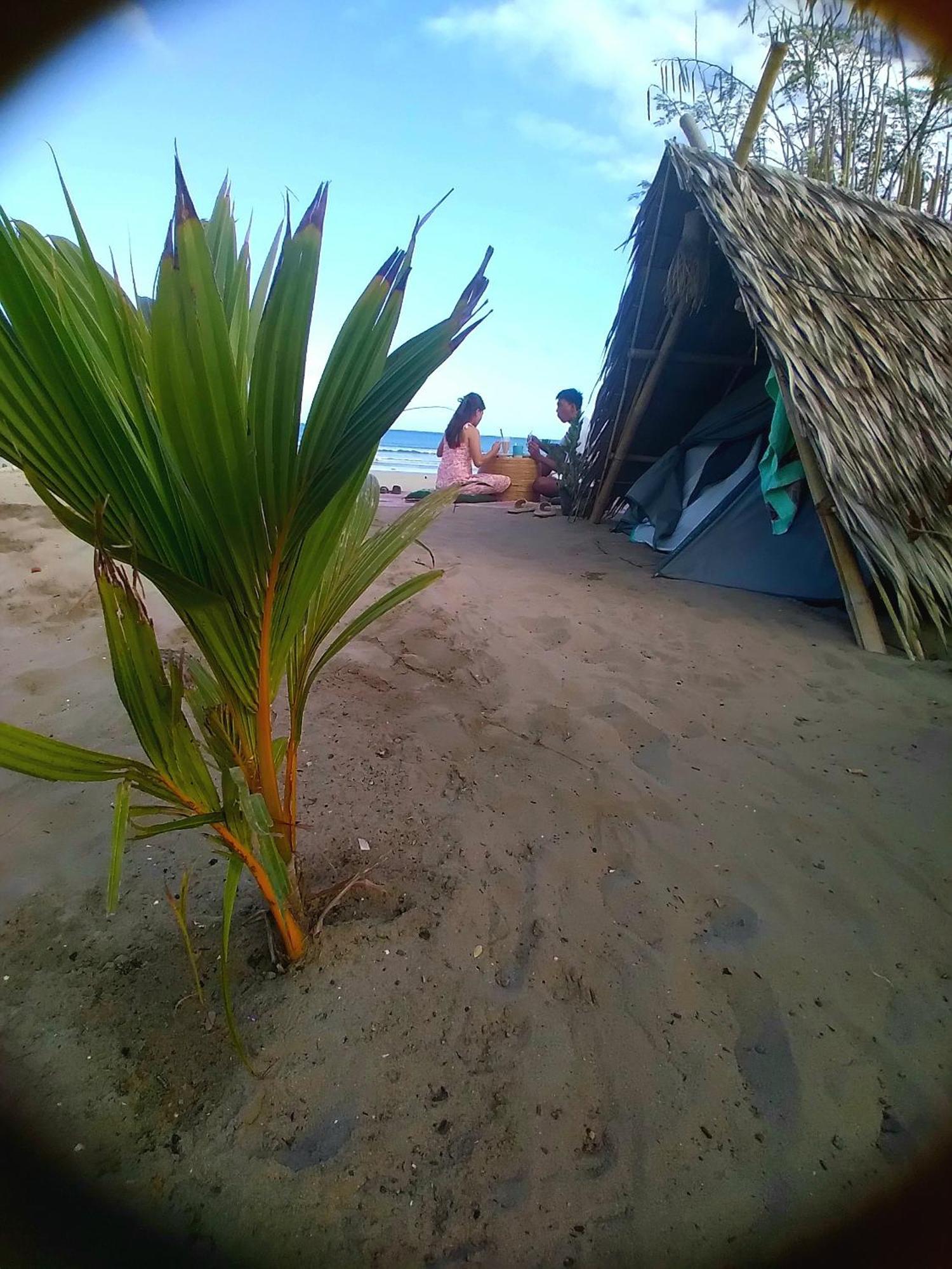 Bucana Kamp Payapa Beachfront El Nido Luaran gambar
