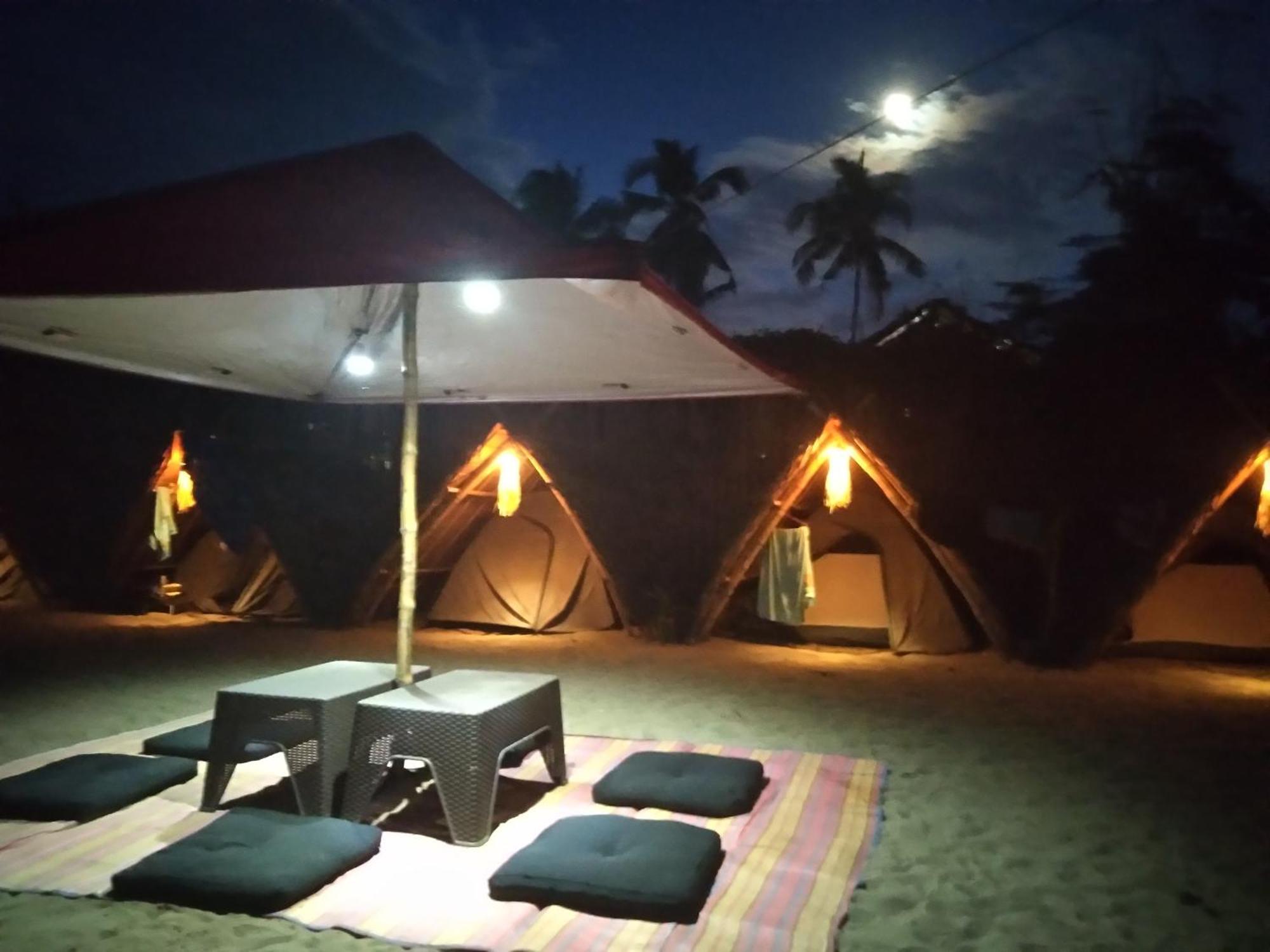 Bucana Kamp Payapa Beachfront El Nido Luaran gambar