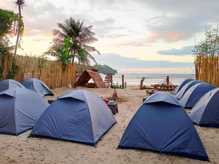 Bucana Kamp Payapa Beachfront El Nido Luaran gambar