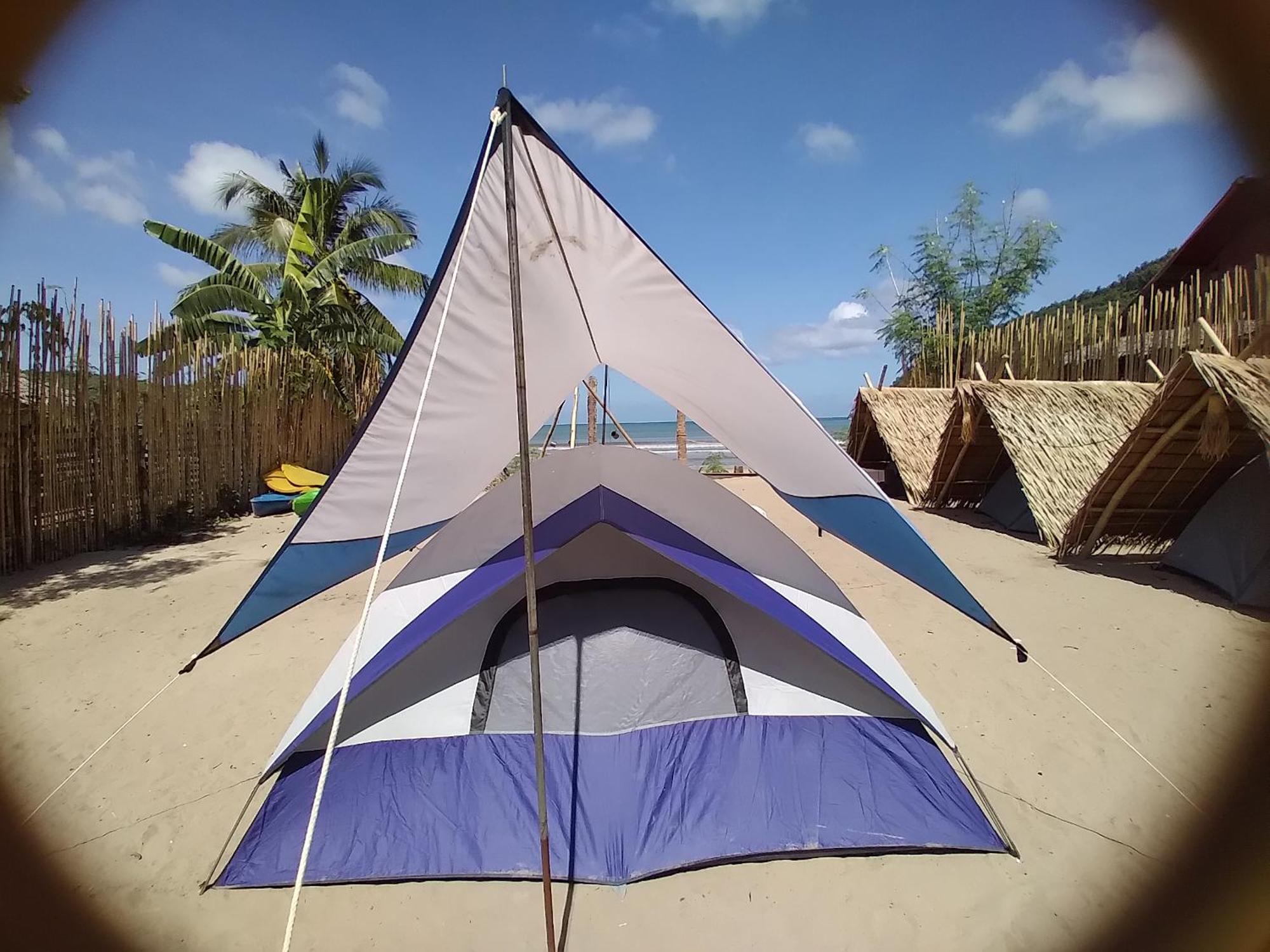 Bucana Kamp Payapa Beachfront El Nido Luaran gambar