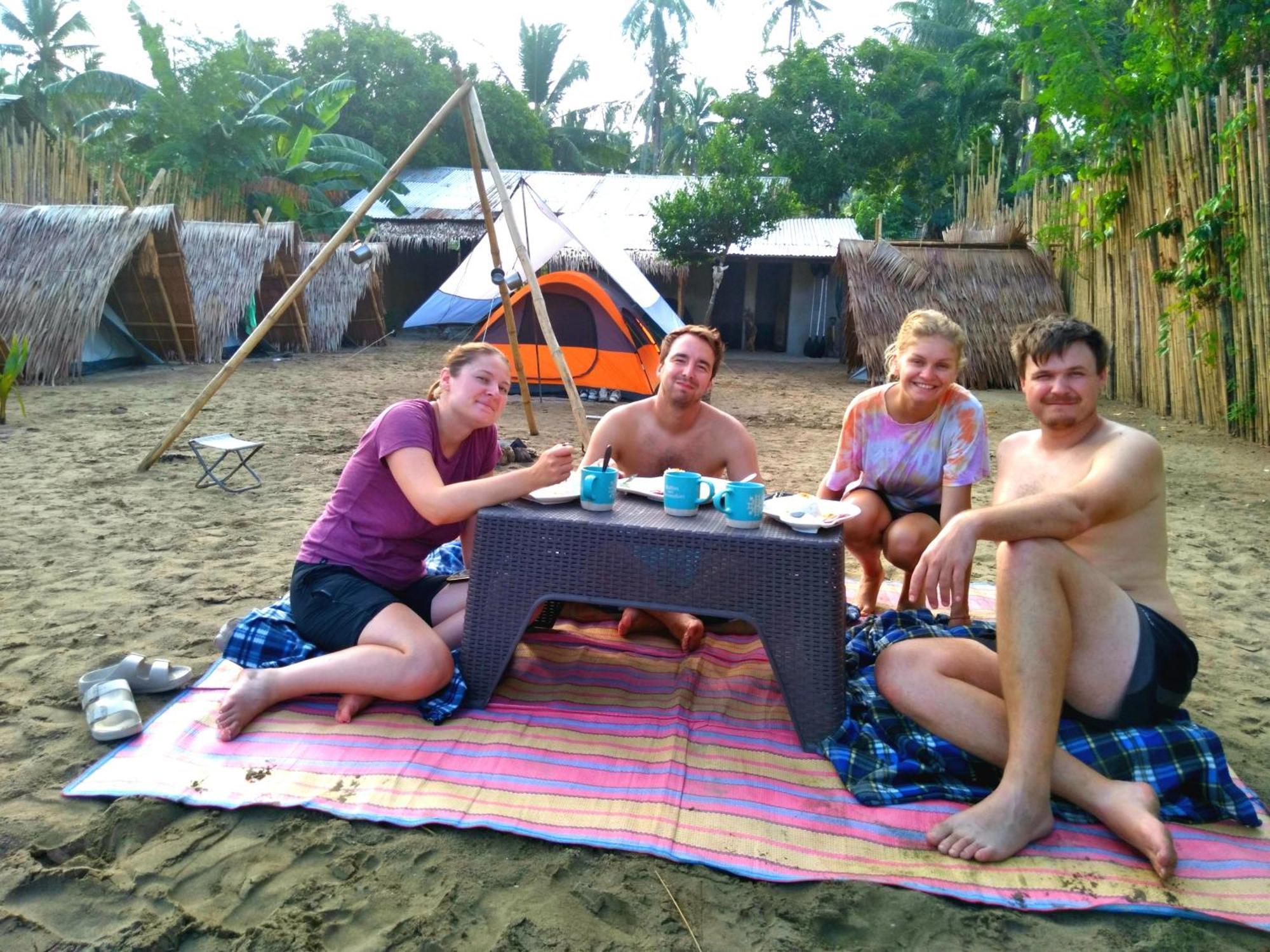 Bucana Kamp Payapa Beachfront El Nido Luaran gambar