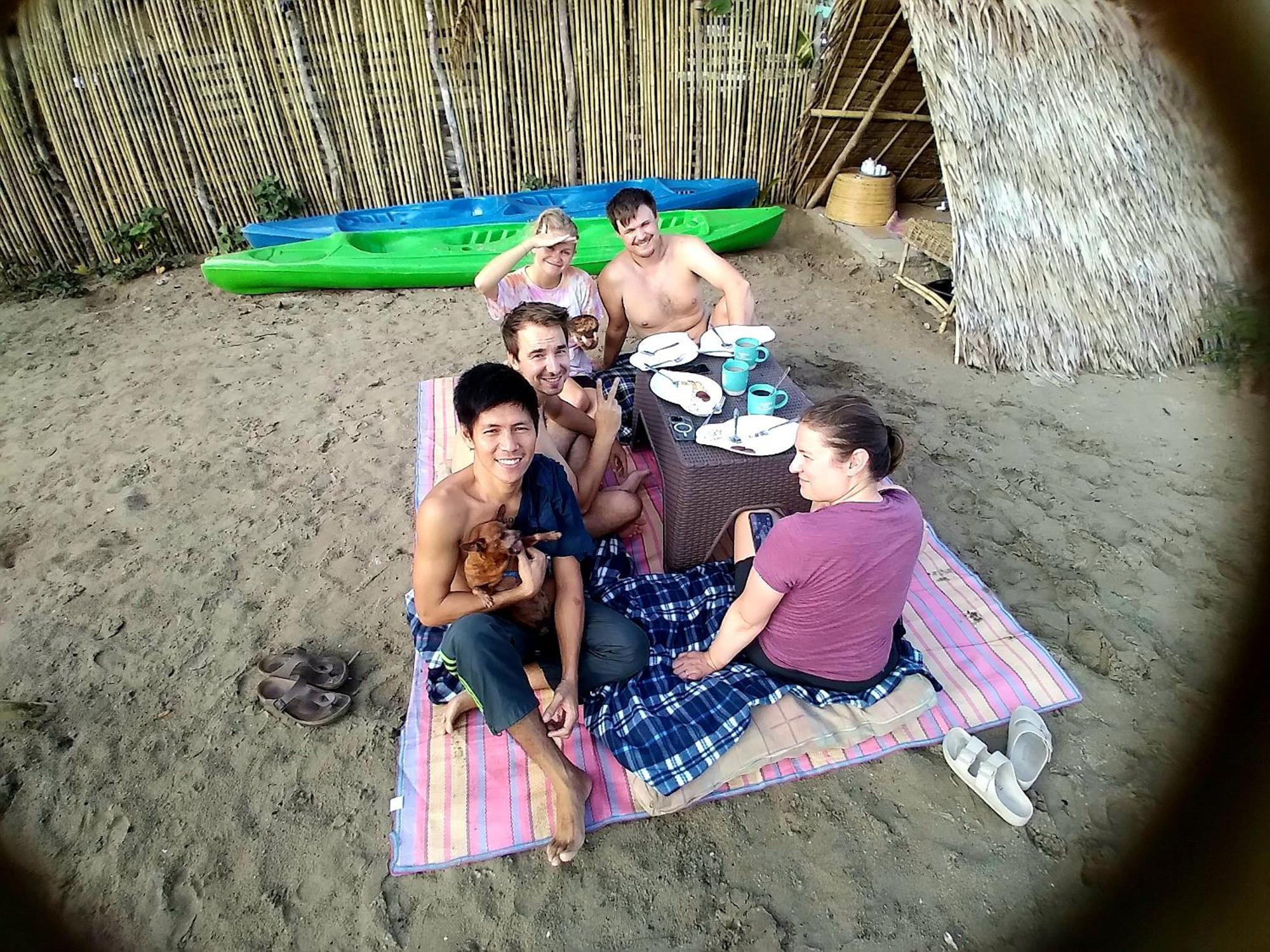 Bucana Kamp Payapa Beachfront El Nido Luaran gambar